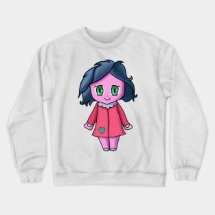 A cute chibi character Crewneck Sweatshirt